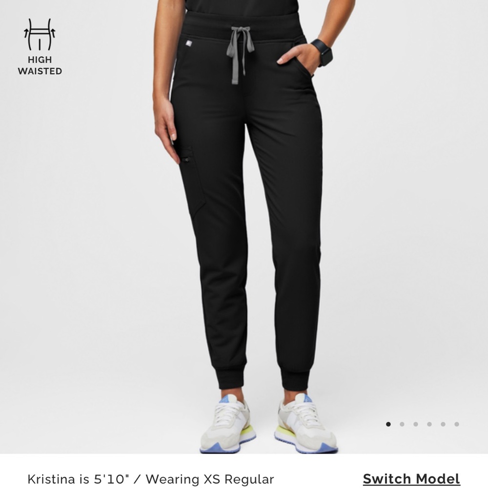 High waisted Zamora scrub joggers